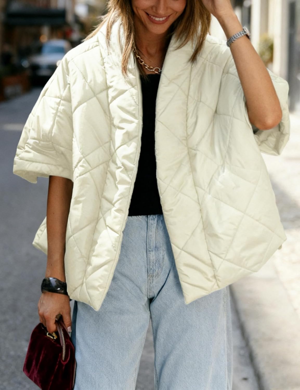 Detalle de Lianlive Women's Puffer Vest