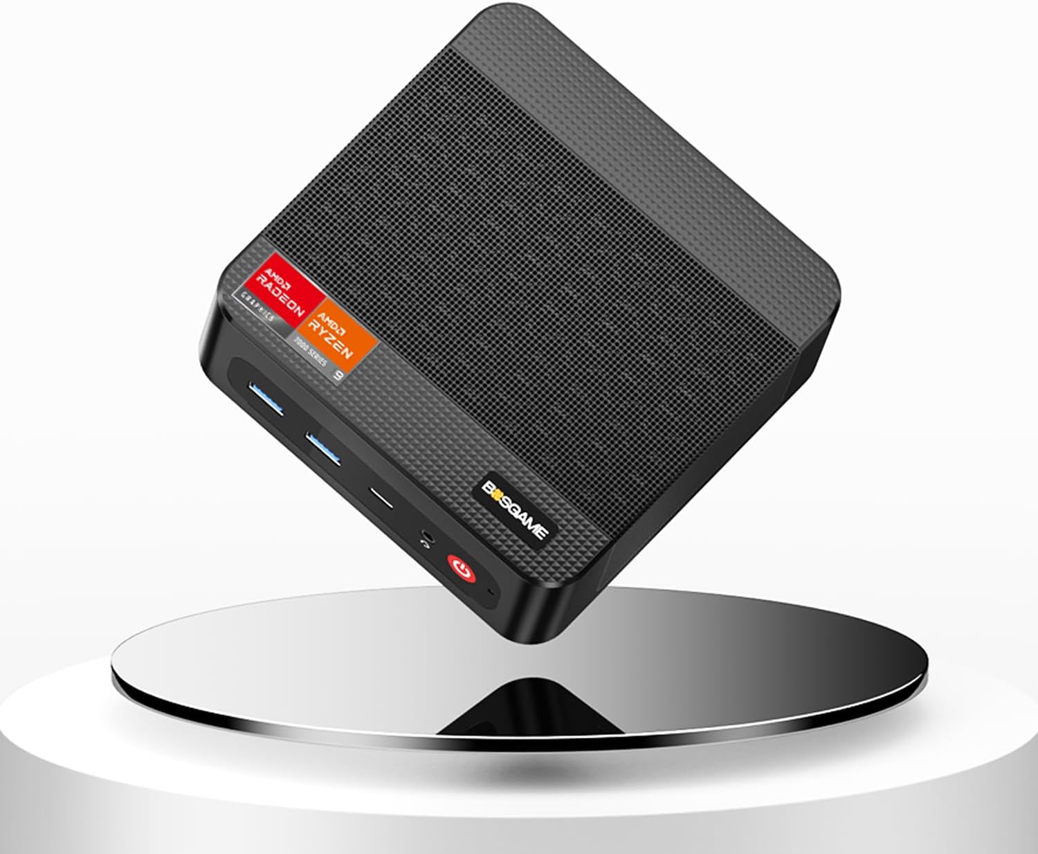 Detalle de BOSGAME P3PRO Gaming Mini PC Ryzen 9 7940HS (8C/16T, 5.2GHz) Review