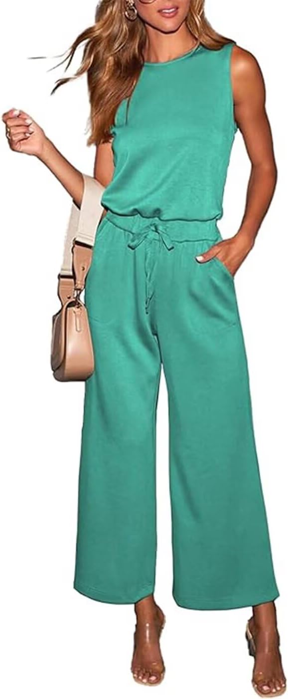 Thumbnail 5 de LACOZY women’s summer sleeveless jumpsuit playsuit with pockets
