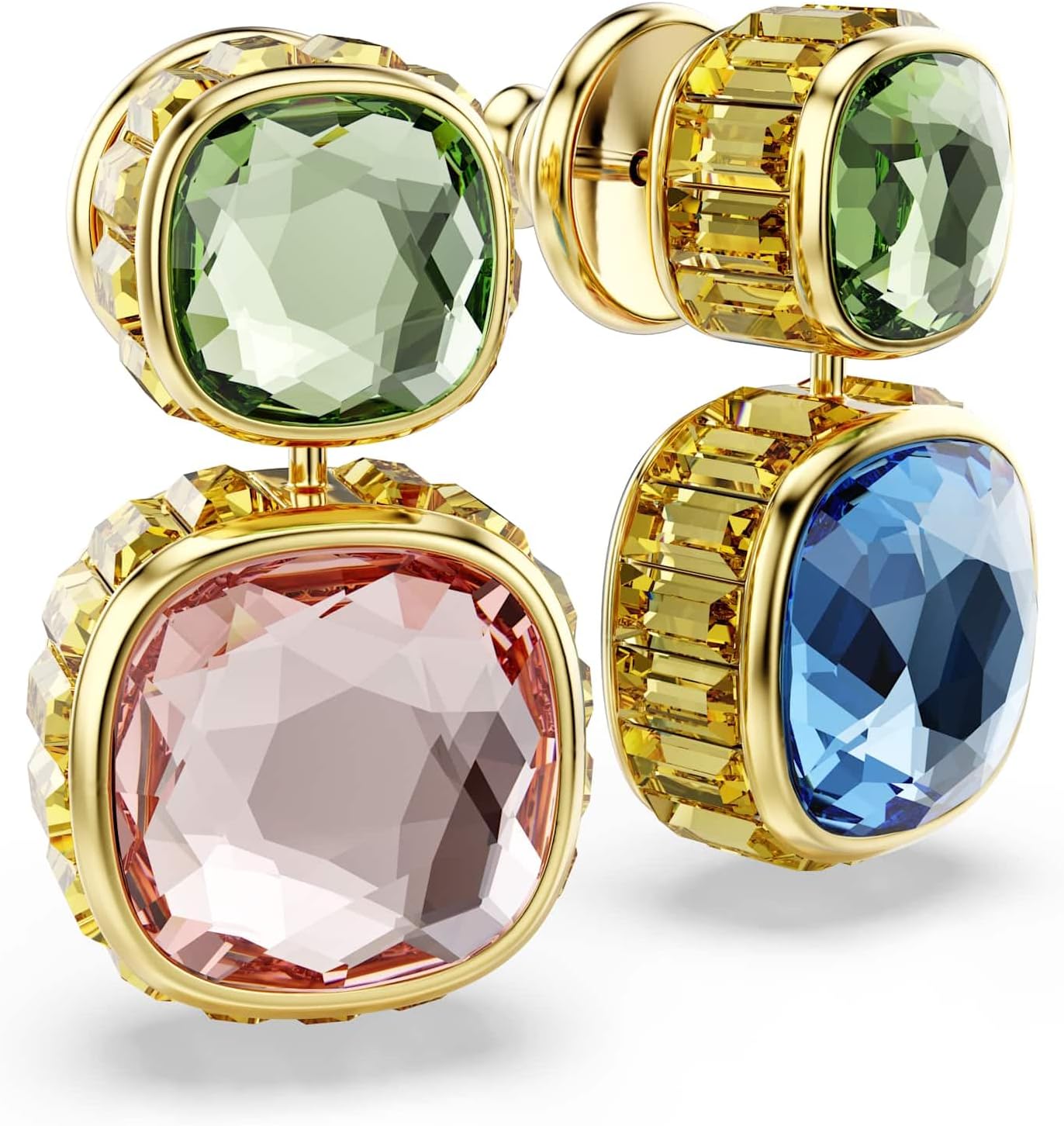 Thumbnail 2 de Swarovski Chroma Kissenform Ohrringe