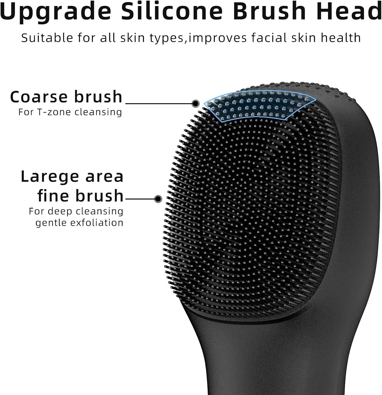 Thumbnail 5 de Facial Cleansing Brush soft exfoliating face wash brush