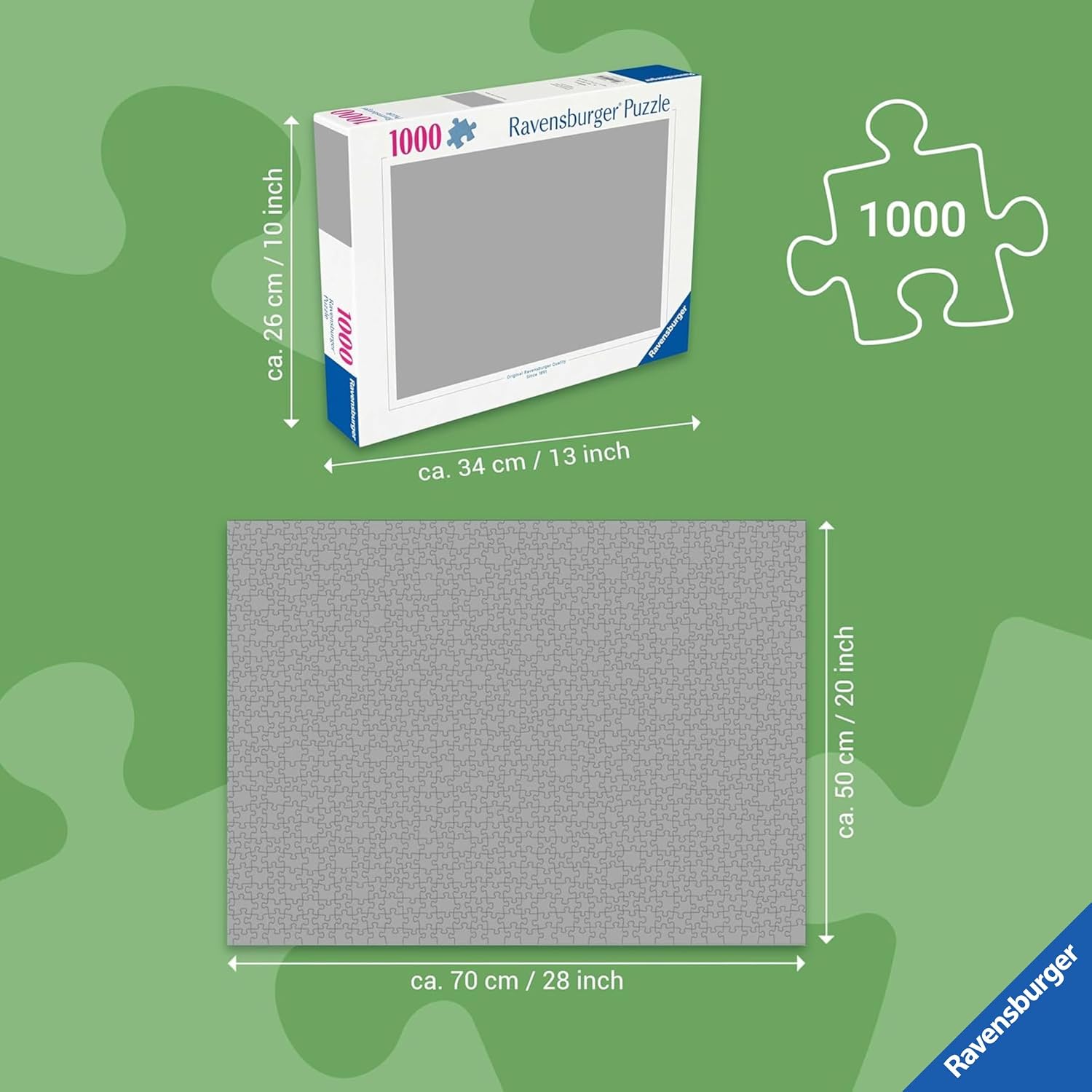 Detalle 2 de Ravensburger Puzzle 1000 piezas 70x50 cm