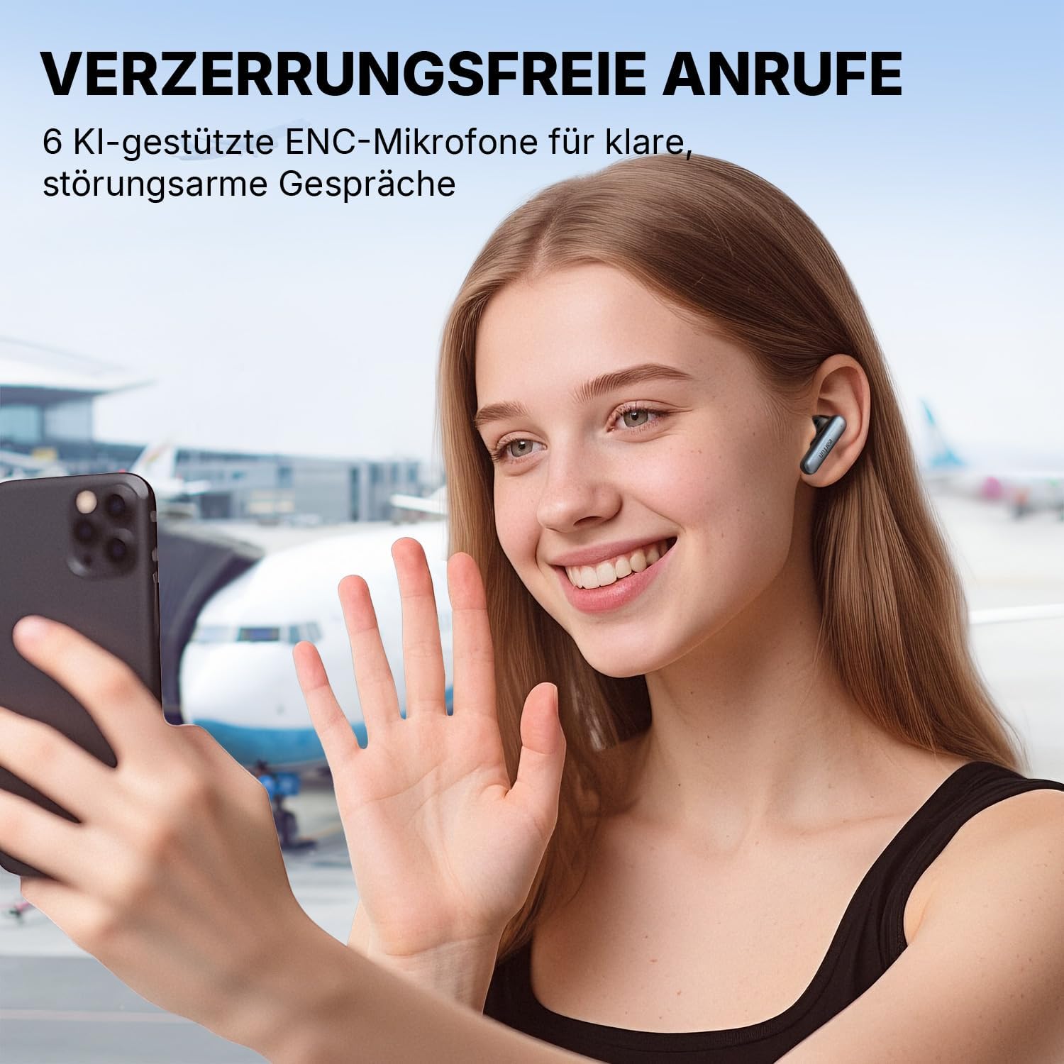 Thumbnail 3 de EarFun Air Pro 4i In-Ear Bluetooth Kopfhörer mit adaptivem Hybrid-ANC, LDAC und Multipoint
