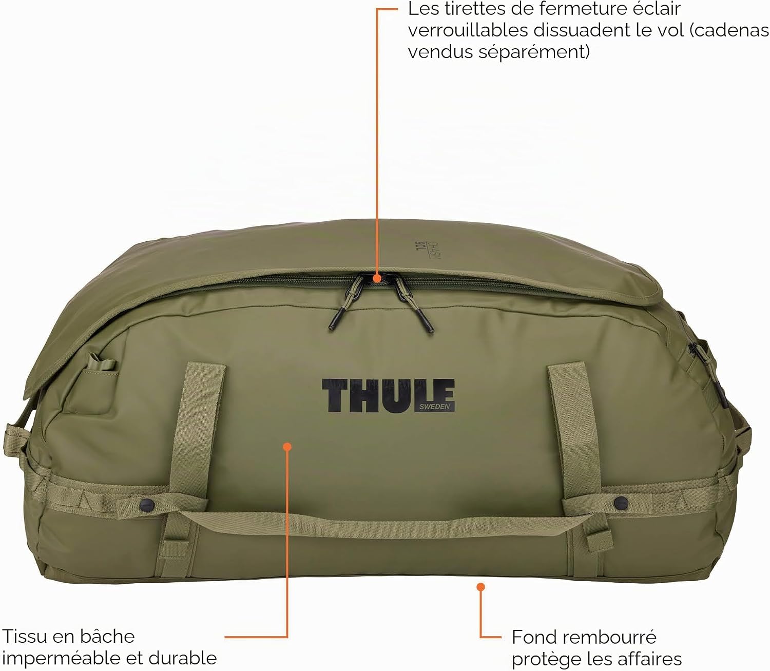 Thumbnail 1 de Thule Chasm Sac De Voyage 90l — sac de voyage 2 en 1 prêt à l’usage