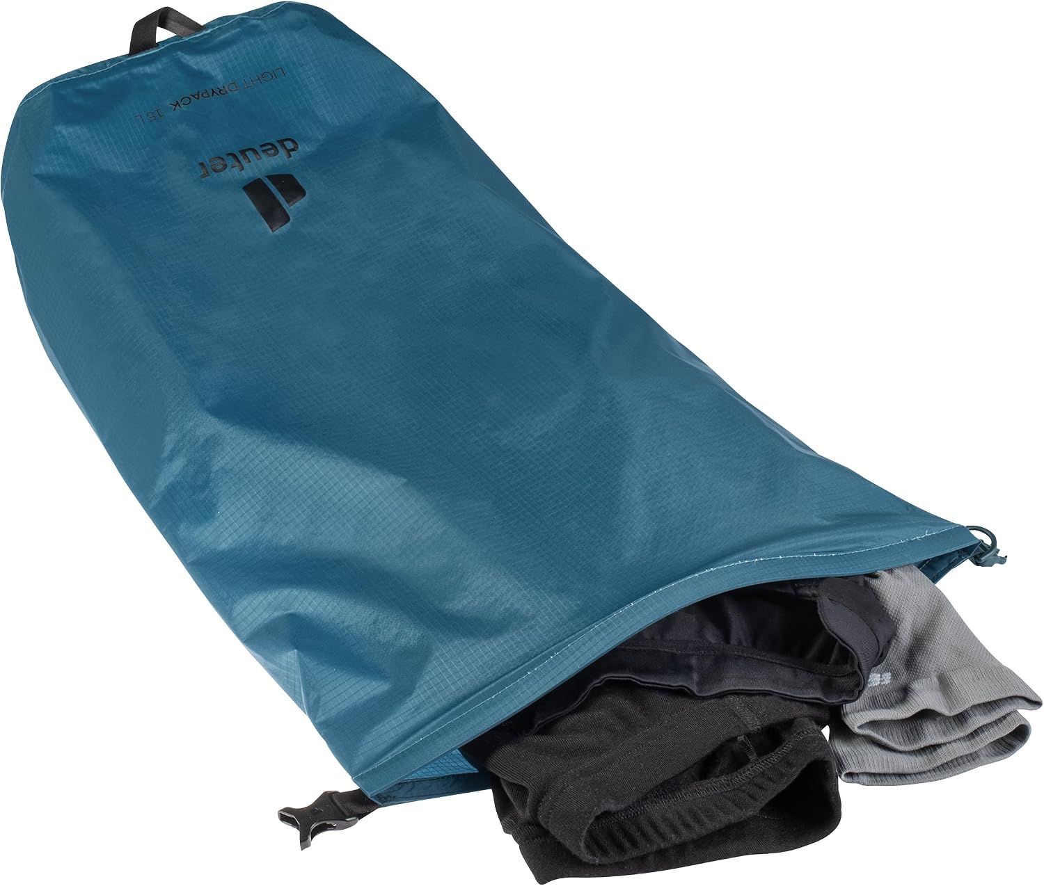 Detalle de Deuter Light Drypack 15 – Sac de Rangement léger et fiable pour le quotidien et l’outdoor
