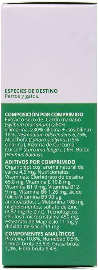 Detalle de DRASANVI DR Green HEPATOGREEN 48 comprimidos