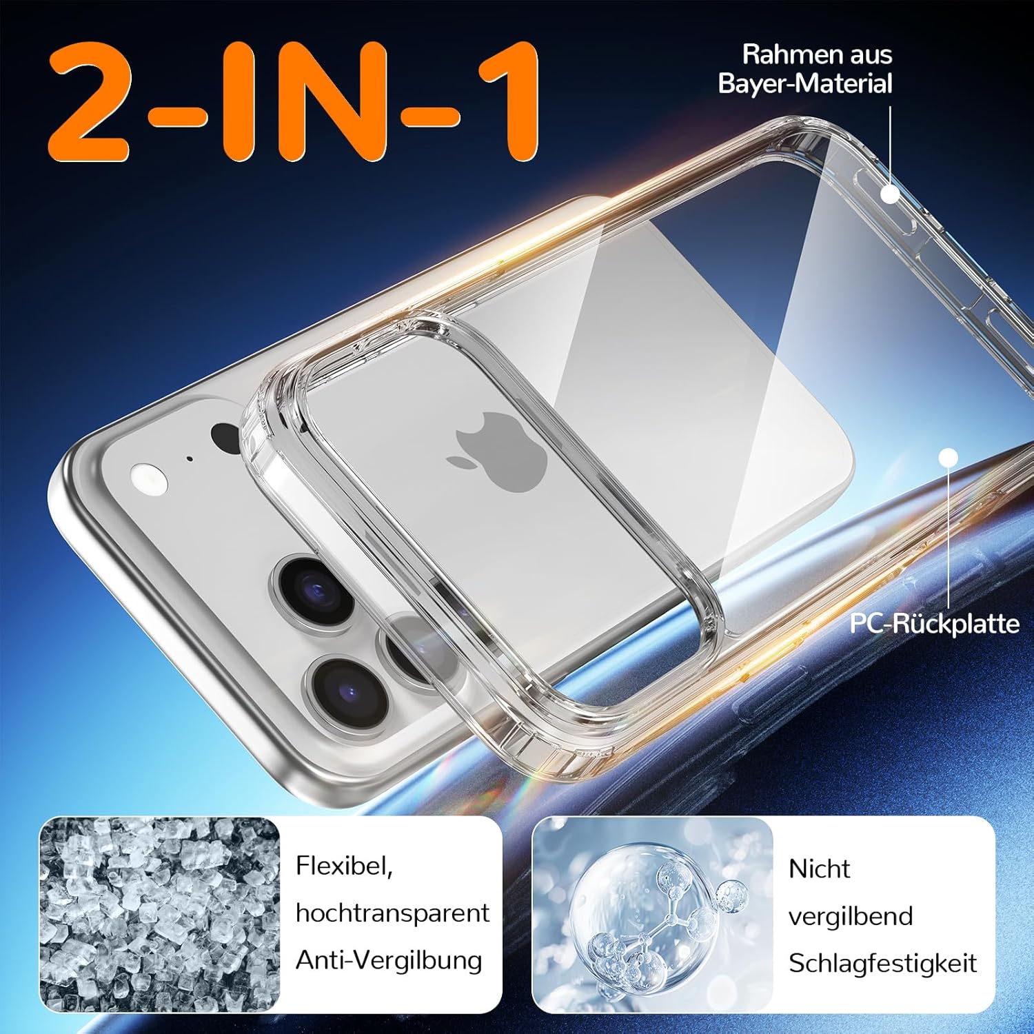 Thumbnail 3 de iPhone 17 Pro Case mit Anti-Vergilbung