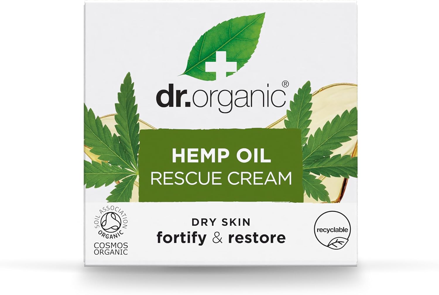 Thumbnail 4 de Crème visage chanvre 24H Dr. Organic 50 ml