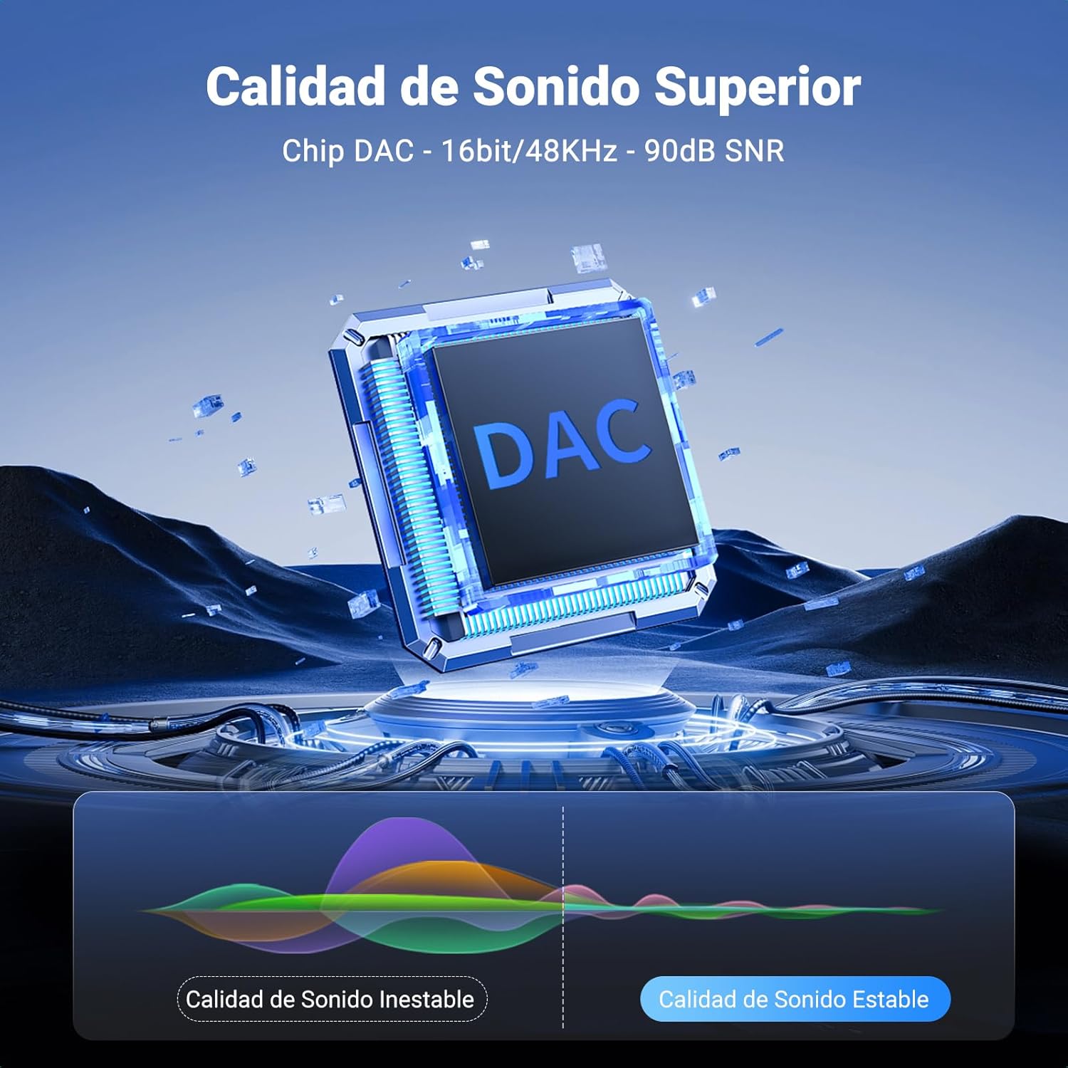 Thumbnail 1 de UGREEN Cable USB-C a Jack 3.5" Auxiliar para Coche 🎧