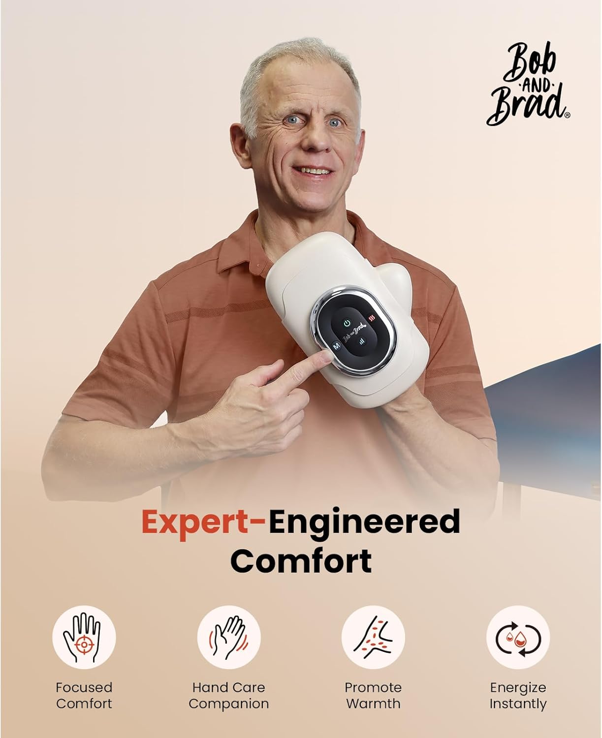 Thumbnail 4 de BOB AND BRAD Hand Massager with Heat and Compression (H50)