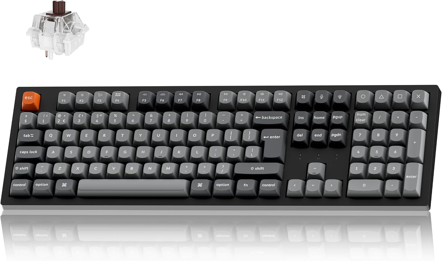 Detalle de Keychron K10 Max Wireless Mechanical Keyboard 1000Hz