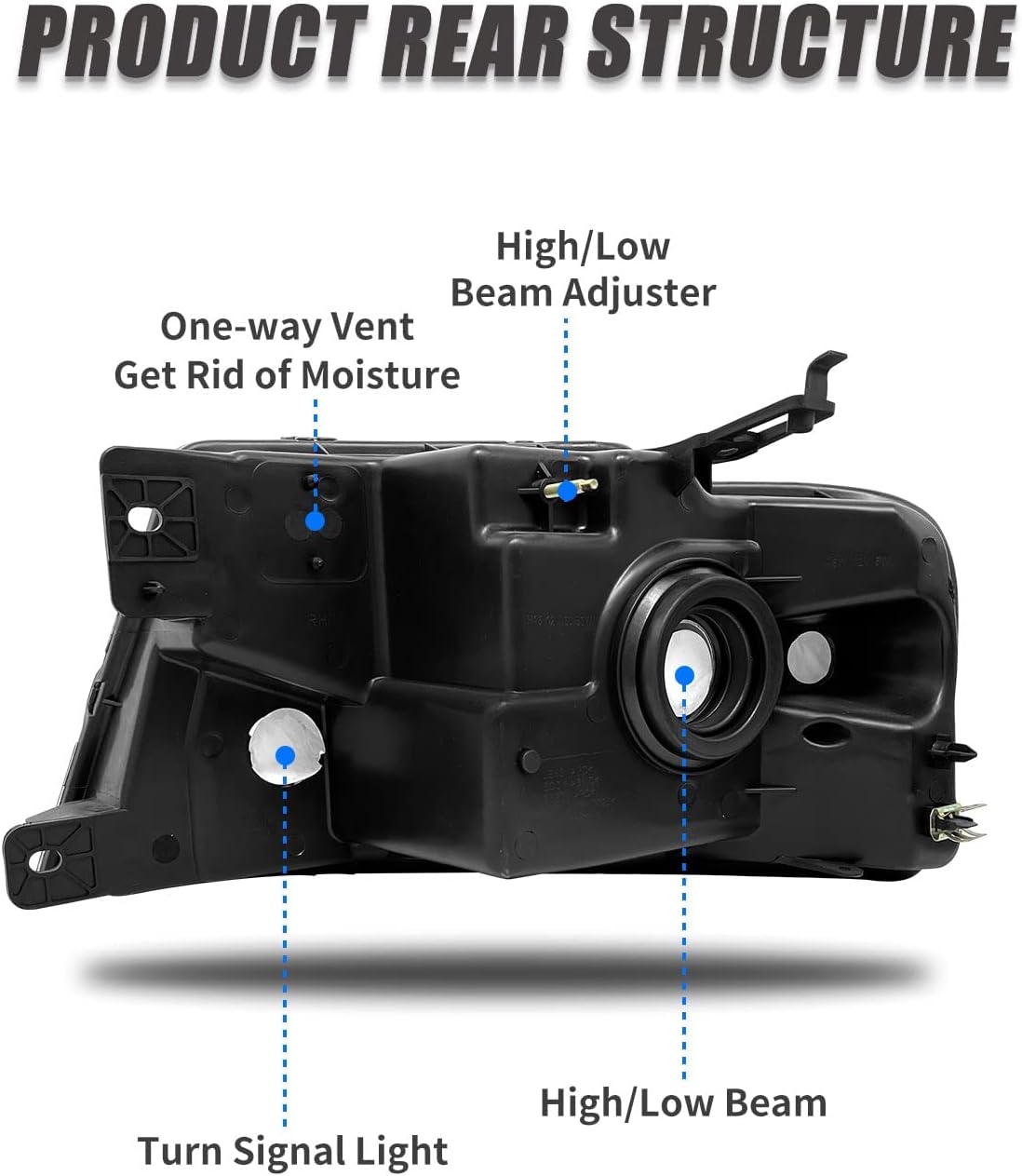 Thumbnail 3 de ADCARLIGHTS F150 Headlight Assembly 2004–2008