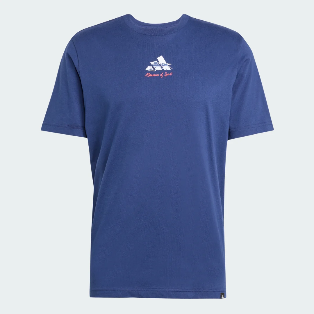 Thumbnail 3 de Camiseta estampada Memories Of Sport Gallery de Adidas (Azul)