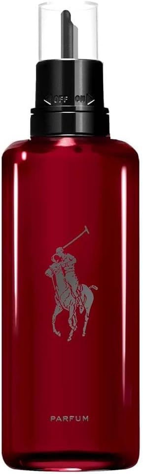 Detalle de Ralph Lauren Polo Red Parfum Refill Bottle – Intense Ambery Scent
