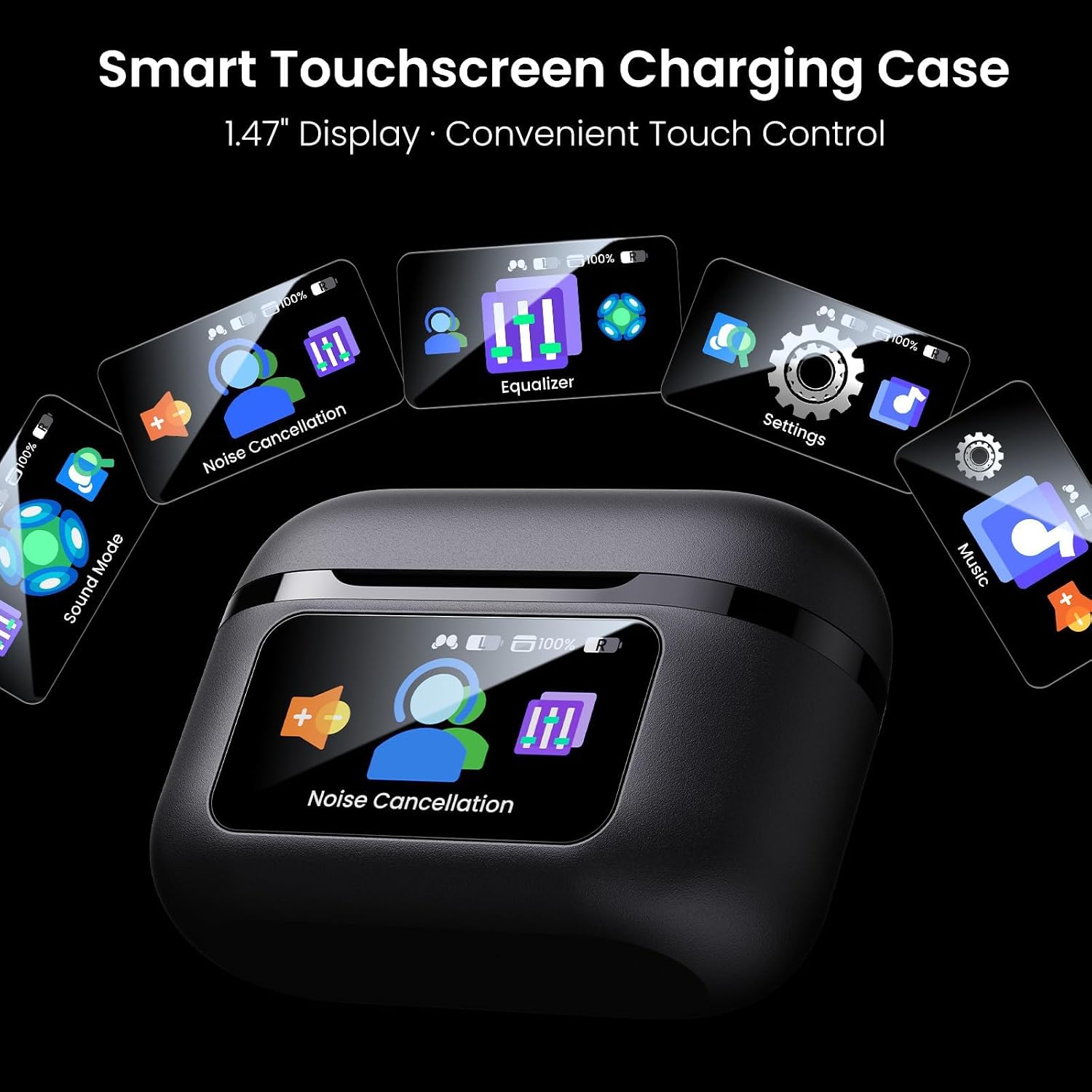 Detalle de TOZO wireless earbuds NC9 Pro