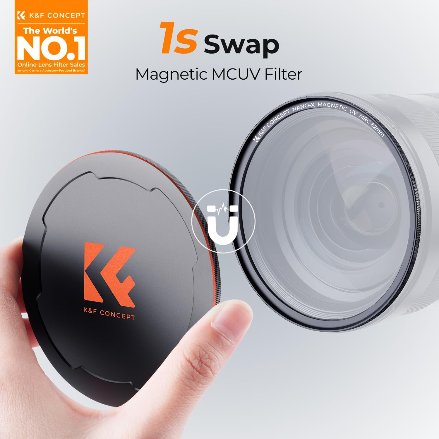 Thumbnail 1 de K&F CONCEPT 67MM Magnetischer MCUV Filter