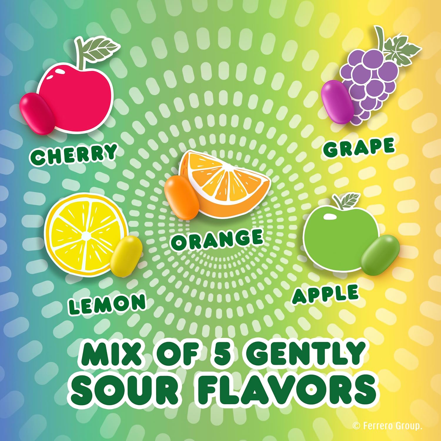 Detalle 2 de TIC TAC CHEWY! Sour Adventure Candy, 12-Pack of Fruity Sour Chews