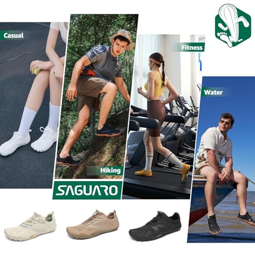 Thumbnail 5 de SAGUARO Barefoot: Zapatillas de trail transpirables y amplias para hombre y mujer