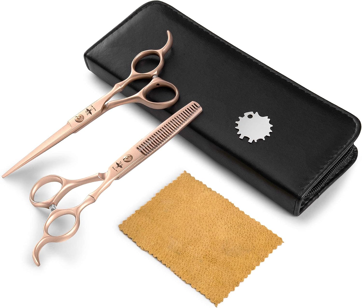 Thumbnail 5 de PURPLEBIRD Hairdressing Scissors – 6 Inch Professional Hair Thinning Scissors Kit