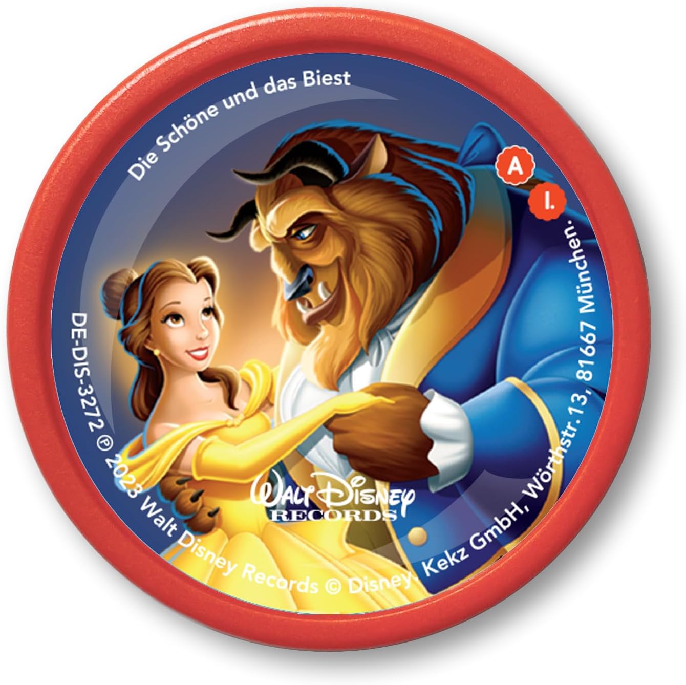 Detalle de Kekz Audiochip für Kekzhörer: Disney Die Schöne und das Biest – Hörspiel für Kinder ab 4 Jahren (ca. 59 Min.)