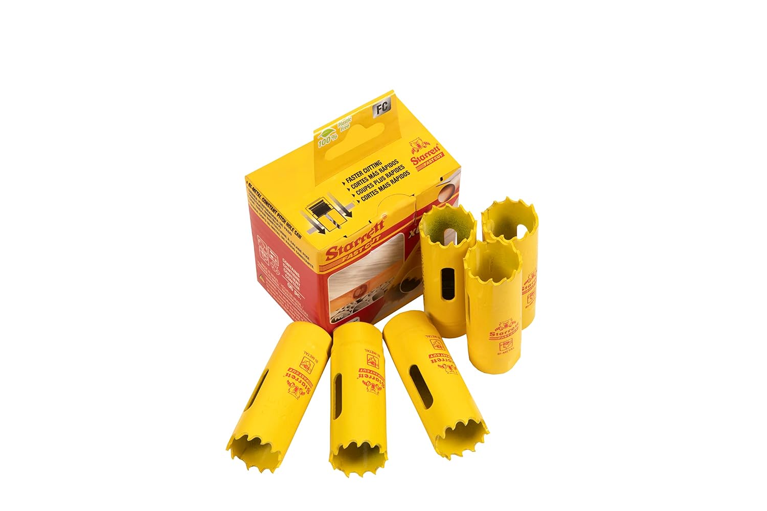Starrett 20mm Bi-Metal Hole Saw Pack of 6