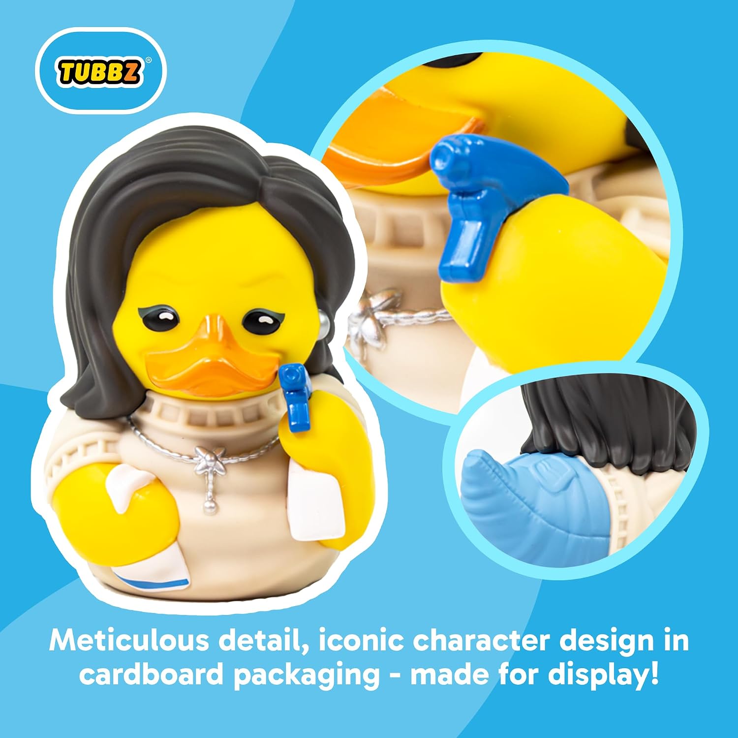 Detalle de TUBBZ Box-Ausgabe Monica Geller – Sammler-Vinyl-Gummiente, offizielles Friends Merchandise