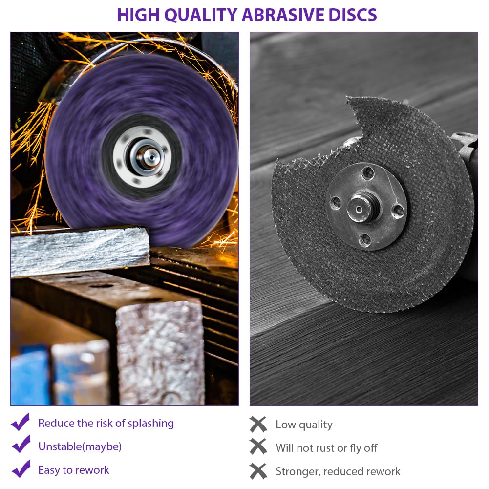 Thumbnail 2 de Adiwo 4 pezzi dischi abrasivi CSD 125