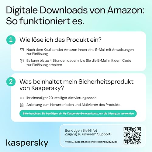 Detalle de Kaspersky Standard Anti-Virus 2026 – 5 Geräte, 2 Jahre: Umfassender Schutz für PC, Mac und Mobile