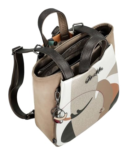 Detalle de Anekke Mochila doble asa Eikon: arte que te acompaña