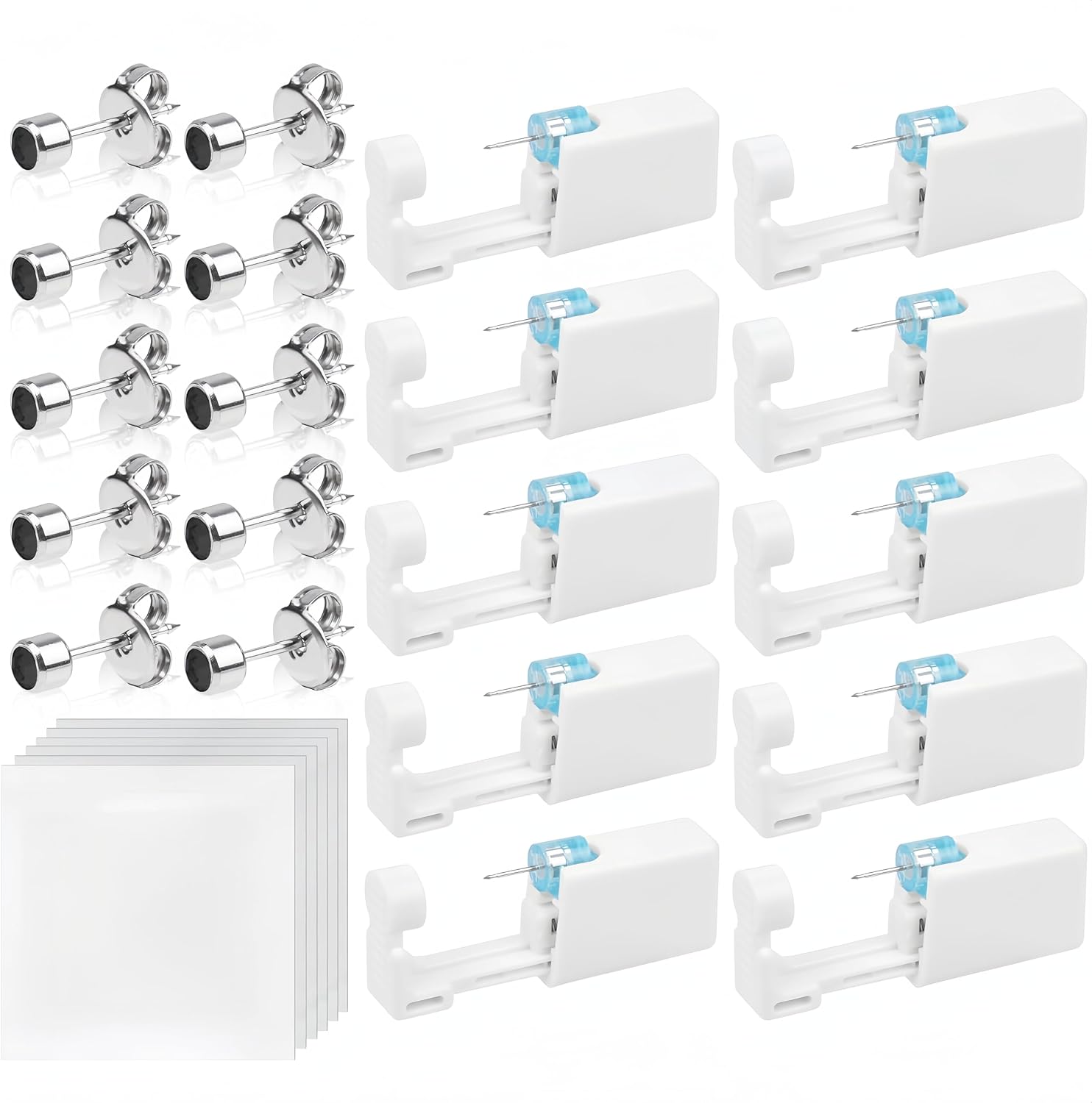 Thumbnail 6 de Aucuu Perceur d’oreille auto-perçant – kit pistolets de perçage pour oreilles (jetable)