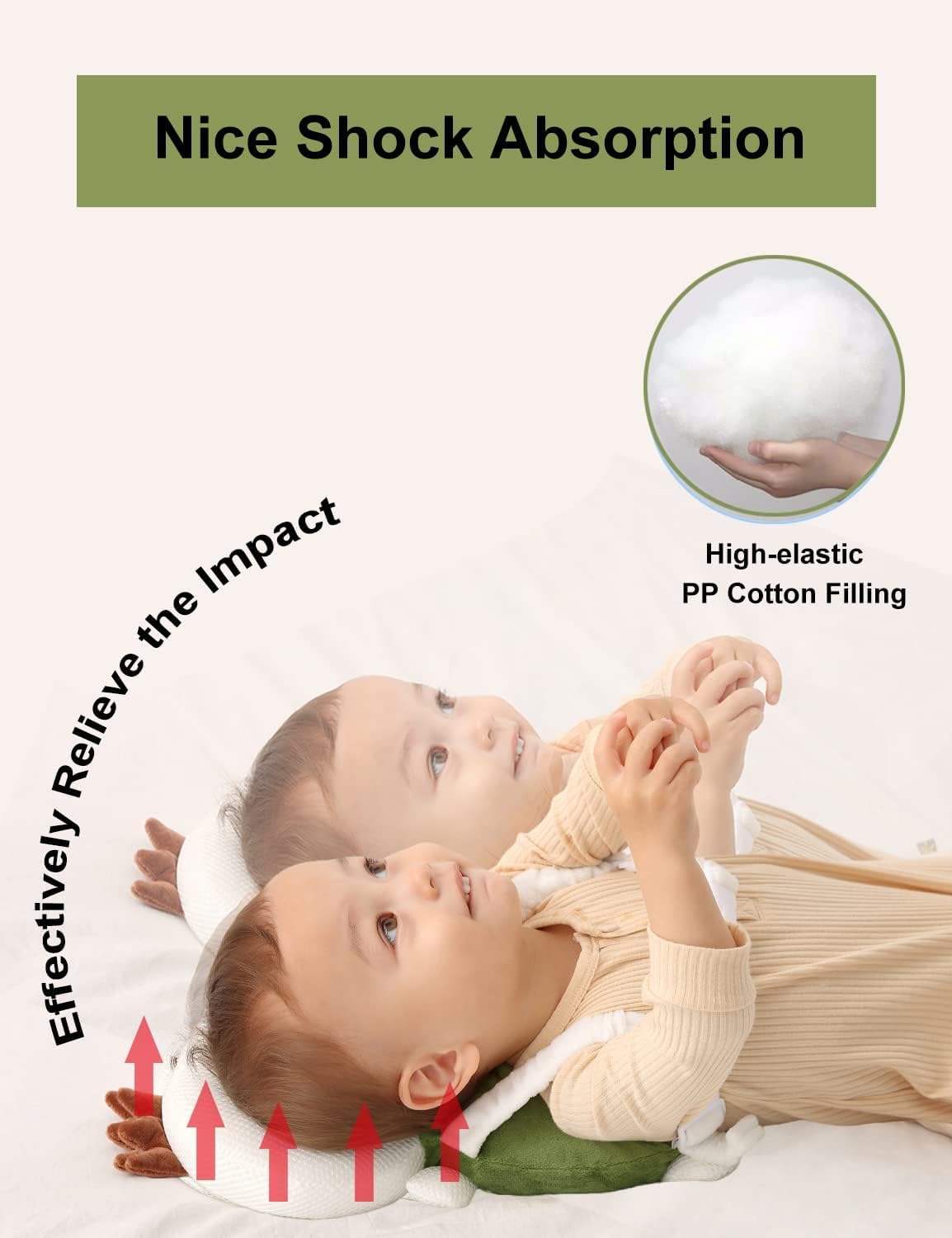 Thumbnail 2 de Baby head guard pillow safety pads 4–24 months