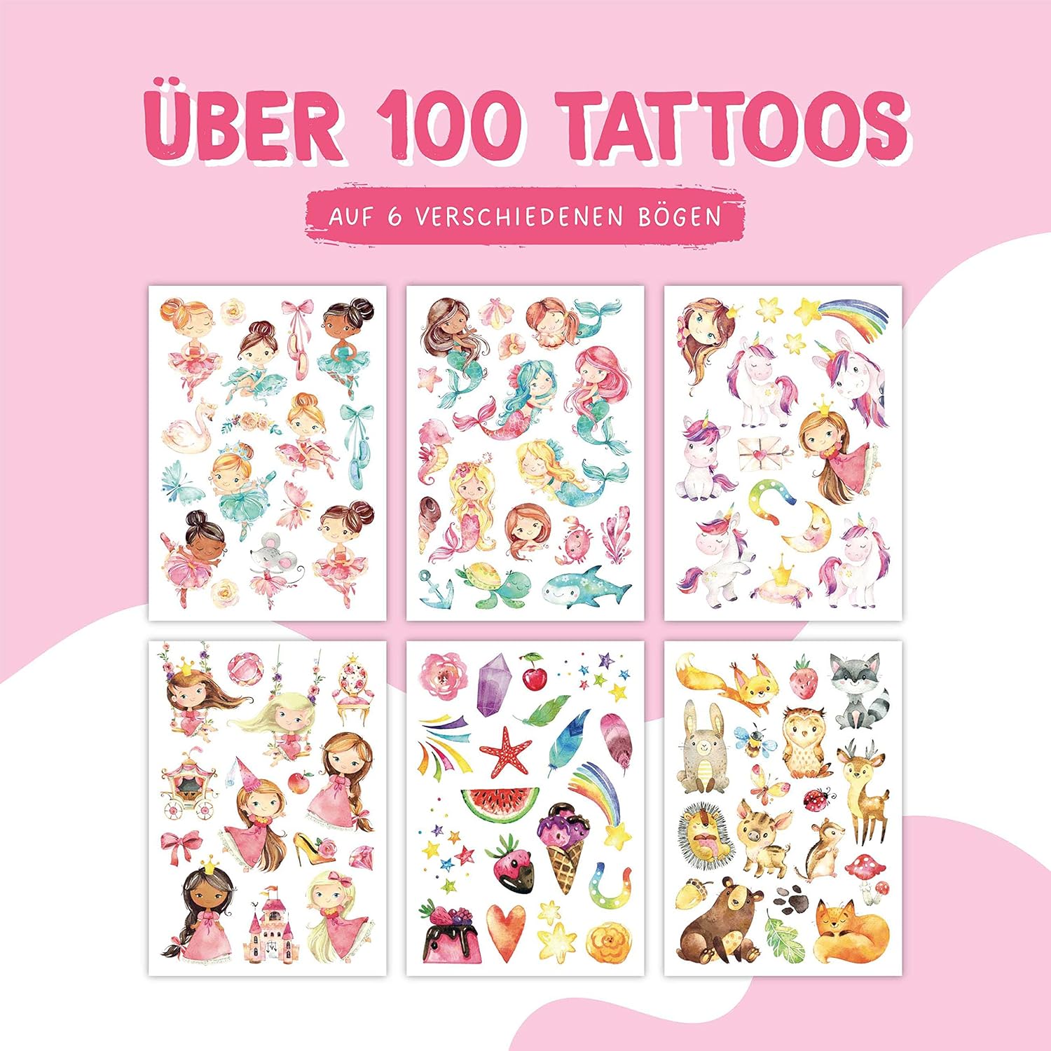 Thumbnail 1 de Papierdrachen 100 Kindertattoos 🎨