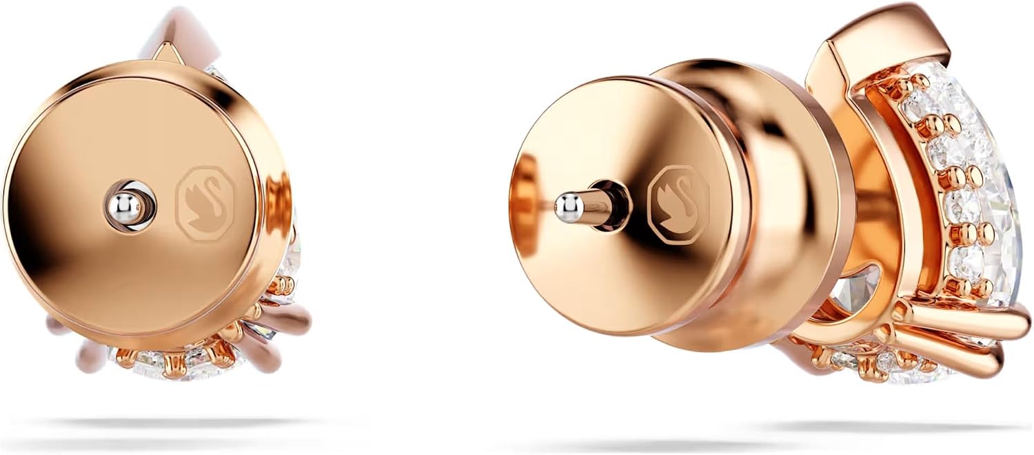 Detalle de Swarovski Stud Earrings, Pear-Cut