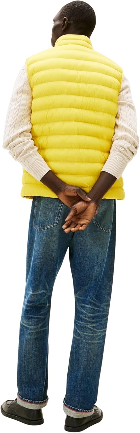 Detalle 2 de Tommy Hilfiger Uomo Gilet Packable Recycled Vest Colletto alla Coreana