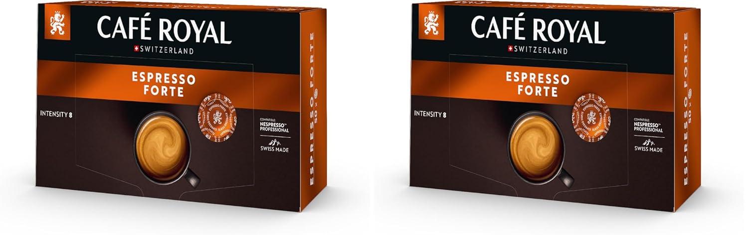 Detalle de Café Royal Professional Pads Lungo Forte – 50 Pad, Nespresso-kompatibel (R) Office & Gastronomie