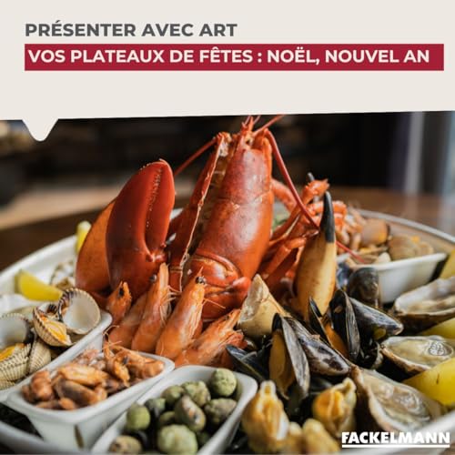 Thumbnail 4 de Fackelmann 29589 plateau pour fruits de mer, 34,7 cm