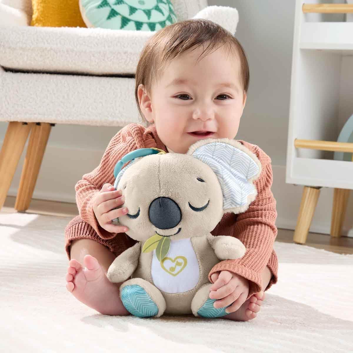 Detalle 2 de Fisher-Price On-the-Go Koala Soother: Plush Portable Sound Machine (JBD65)