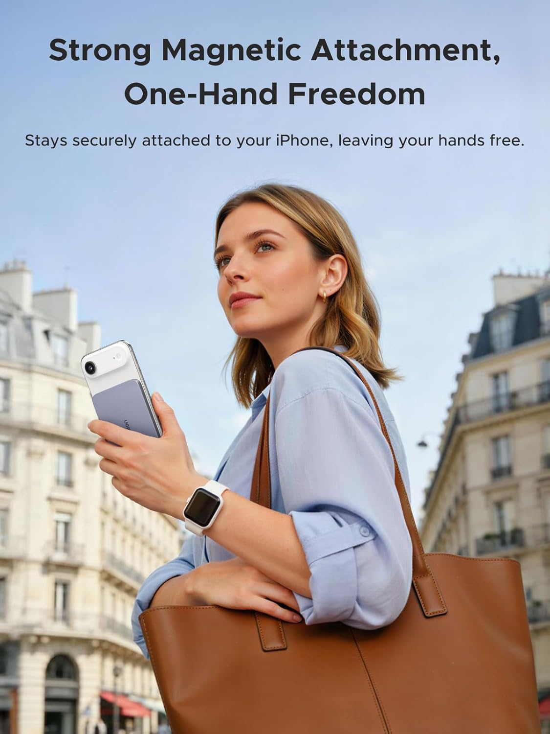 Thumbnail 3 de UGREEN Nexode Ultra-Slim 5000mAh Magnetic Power Bank with Qi2 (15W) & PD 20W USB-C