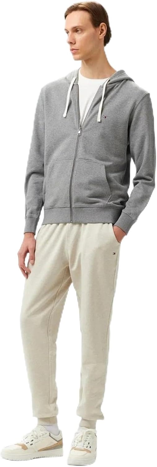 Detalle de Tommy Hilfiger Essential Terry Sweatpants da uomo MW0MW37236