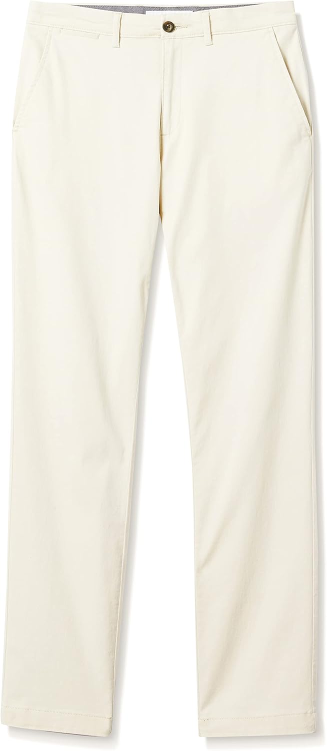 Thumbnail 6 de Amazon Essentials Men’s Straight-Fit Casual Stretch Chino Trousers (Khaki)