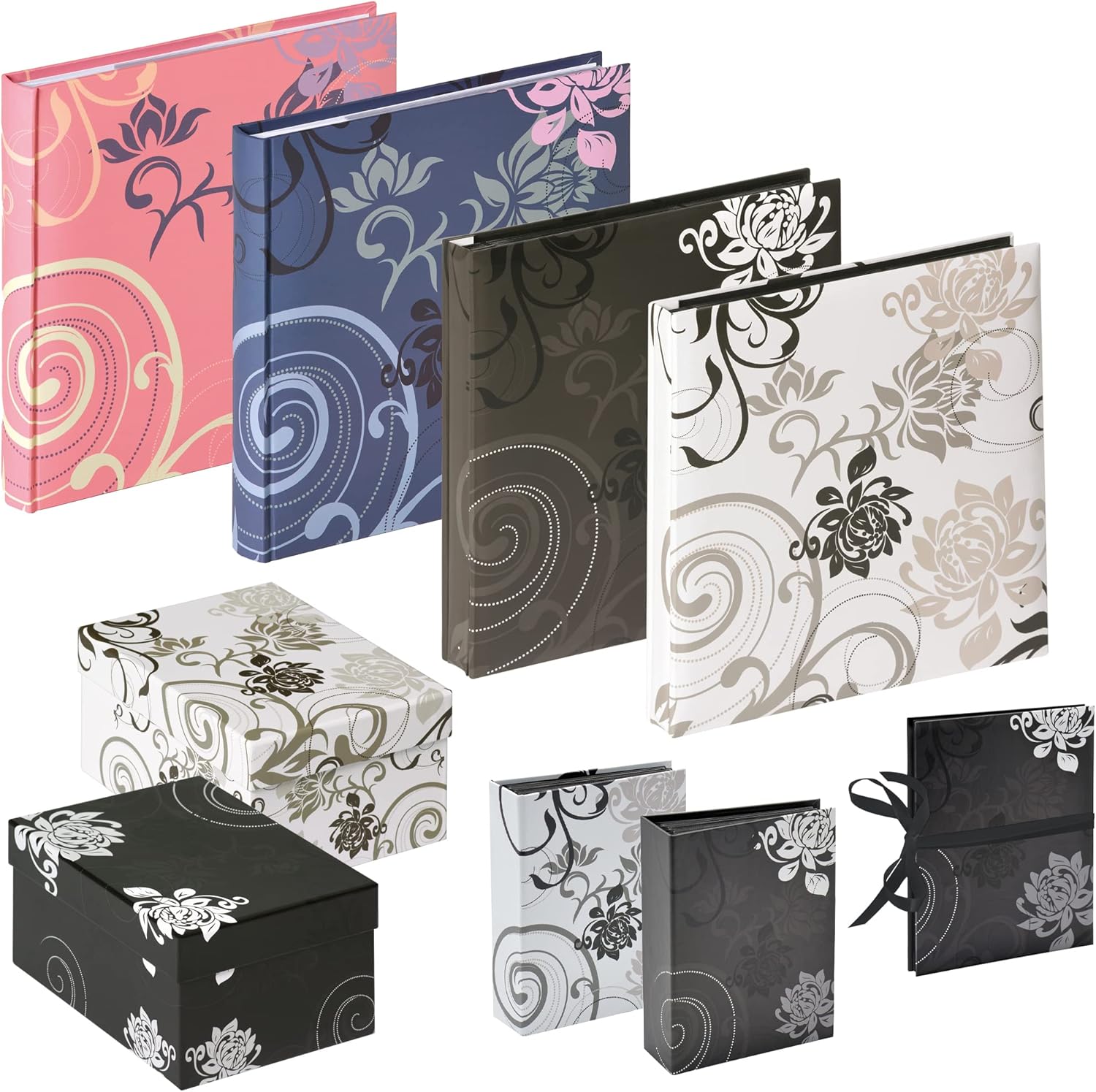 Thumbnail 1 de Walther Design Album Photo Blanc Grindy EA-201-WD (pack double) pour 400 photos 10x15 cm