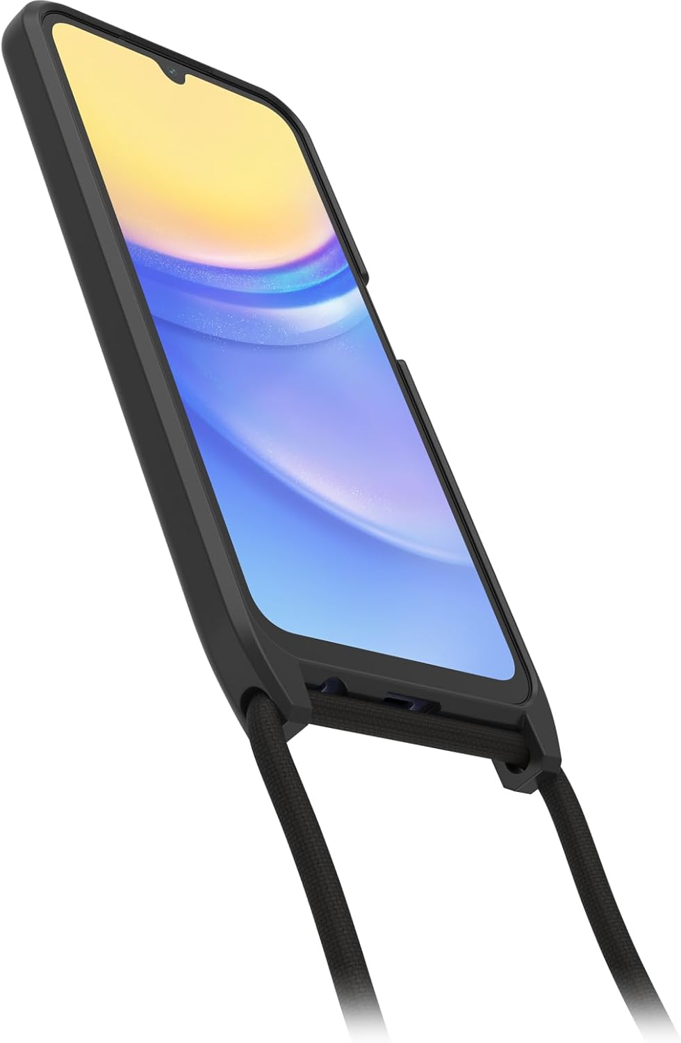 Thumbnail 2 de OtterBox React Necklace Case for Samsung Galaxy A15 / A15 5G (Ultra-Slim) with Adjustable Detachable Necklace Strap, Black