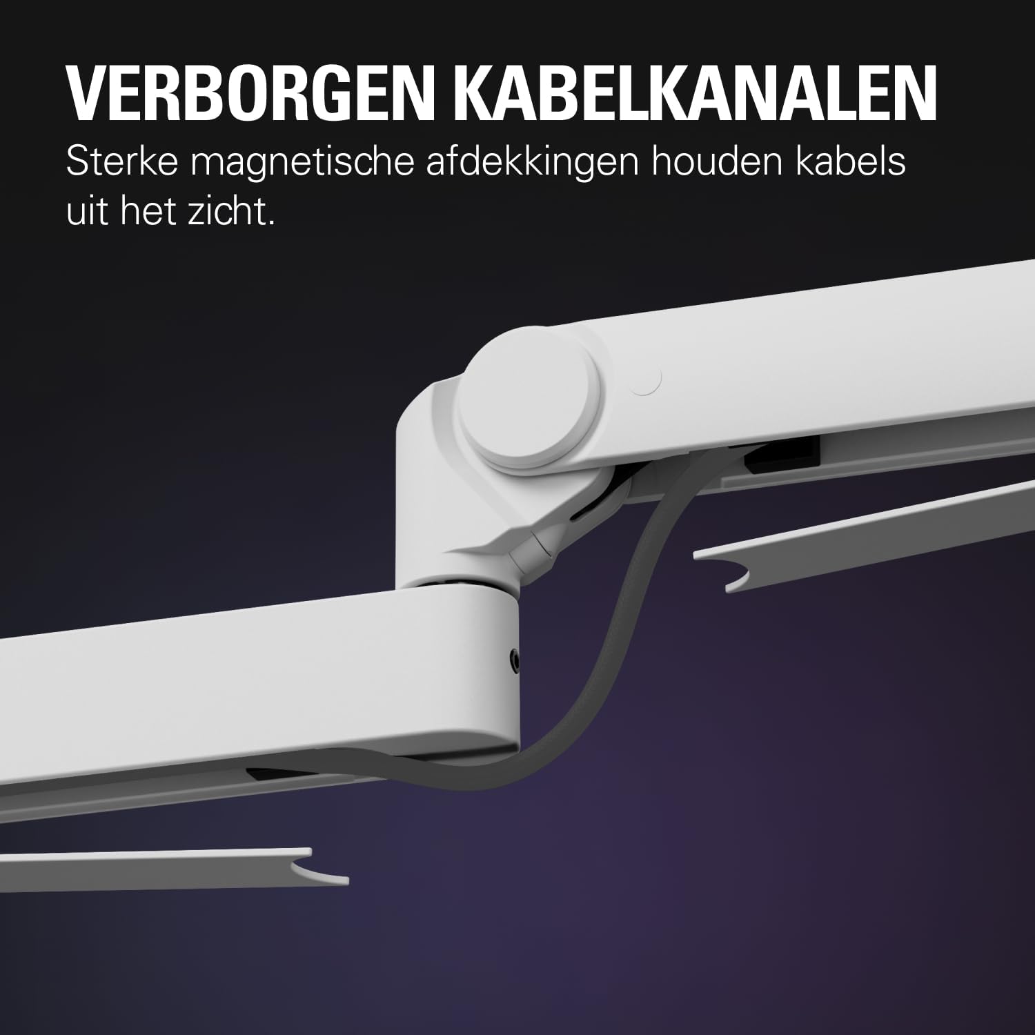 Thumbnail 6 de Elgato Wave Mic Arm Pro White microfoonarm met gasveer en 360 graden draaibereik
