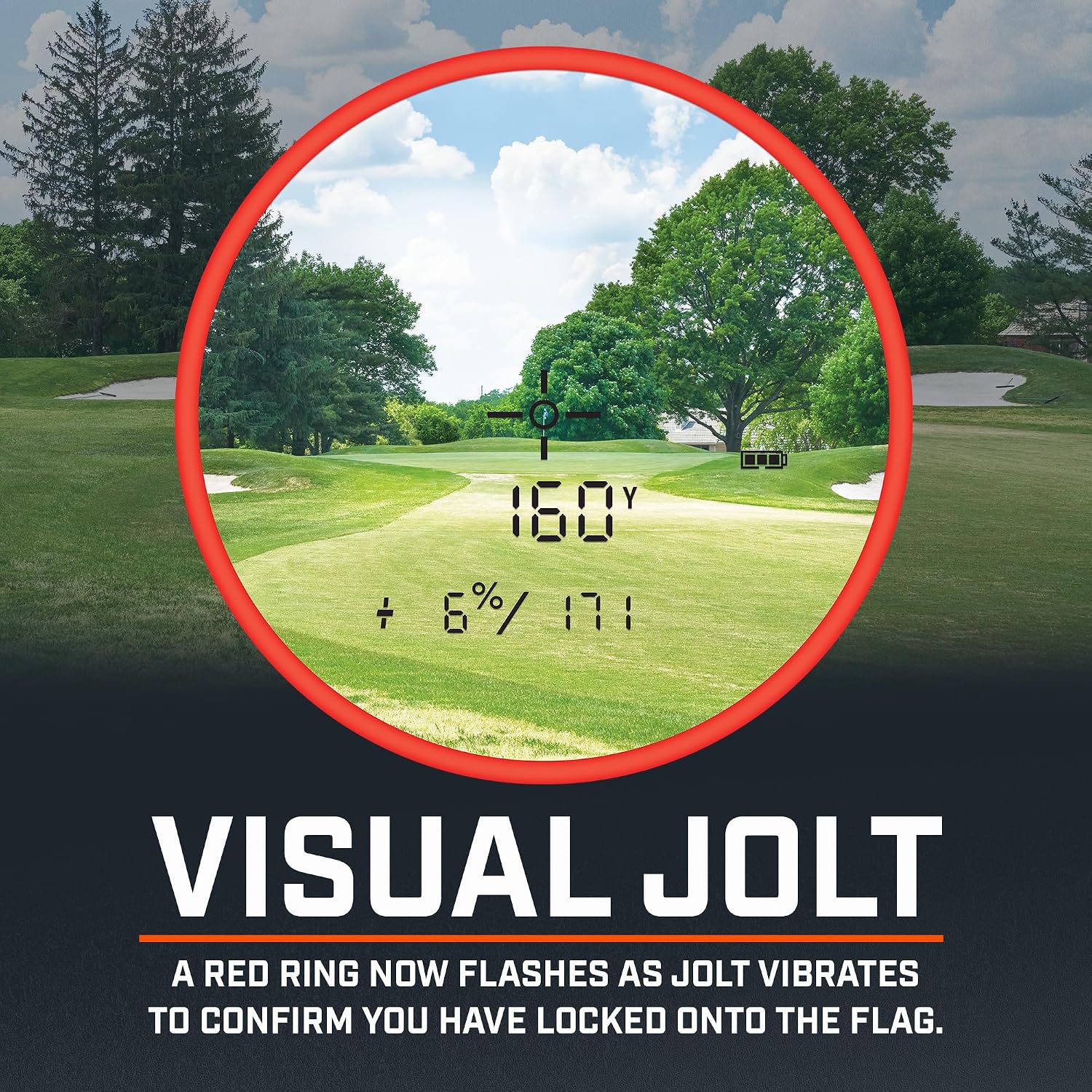 Detalle 2 de Bushnell Golf Tour V6 Rangefinder with 1300-Yard Range ⚙
