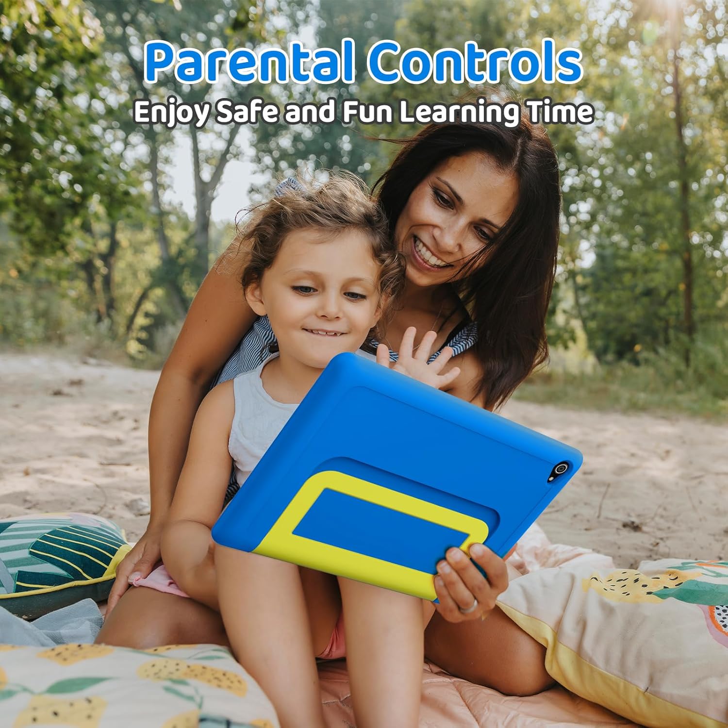 Thumbnail 3 de Tablet Bambini 10" Android 15 Octa-Core, 20 GB RAM, 64 GB ROM (+ 1TB microSD) – Parental Control, Wi‑Fi 6, Custodia Protettiva e Adesivi DIY Blu