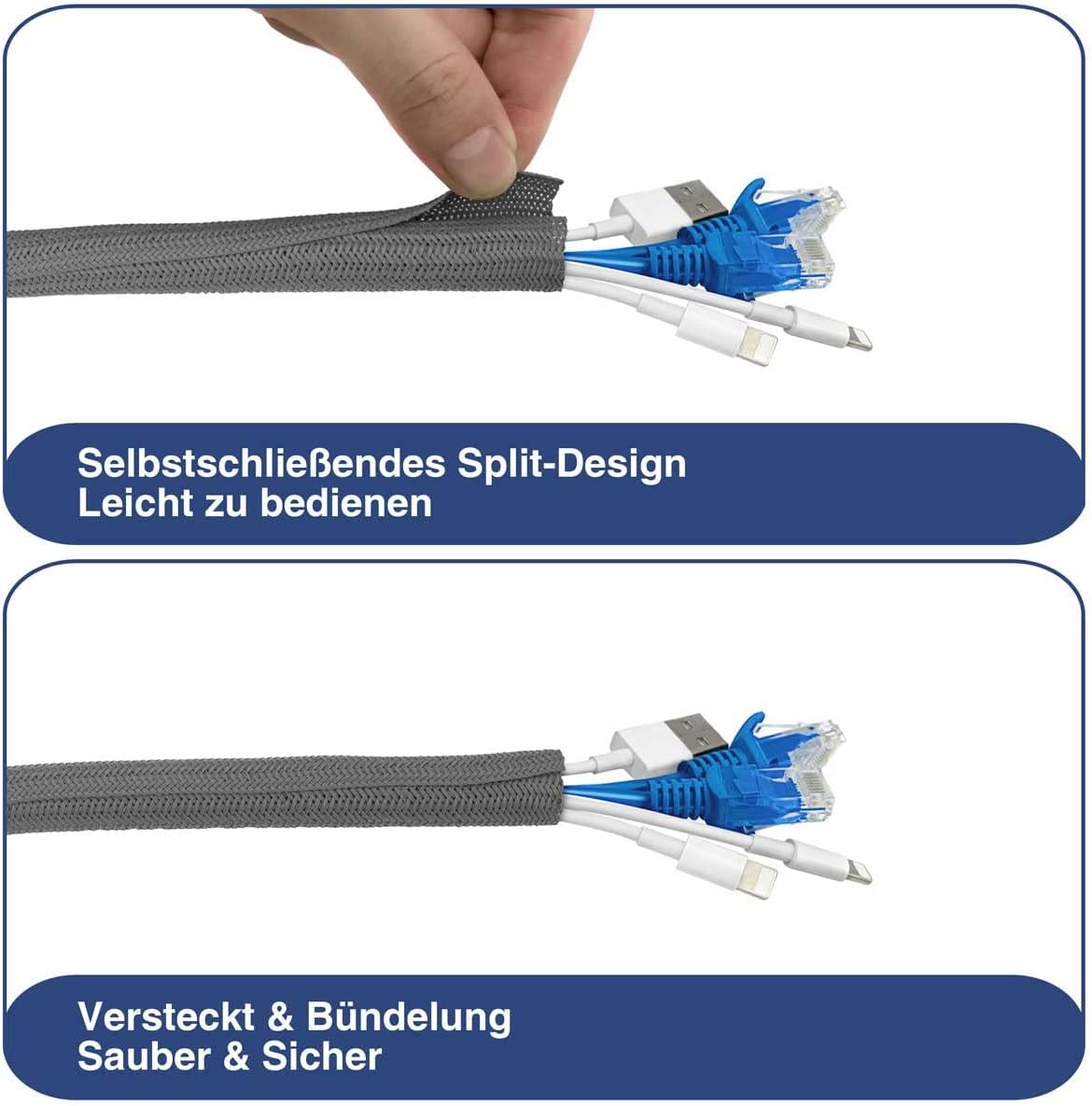 Thumbnail 2 de Palazen Kabelschlauch 3 m für 12 bis 20 mm