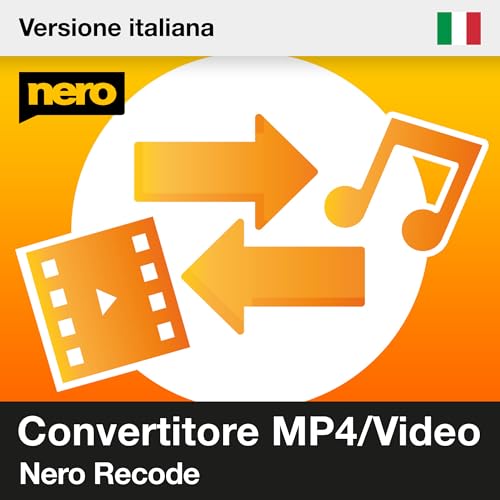Detalle de Nero Recode: Convertitore Audio e Video con Licenza a vita per 1 PC (Windows 11/10/8/7)