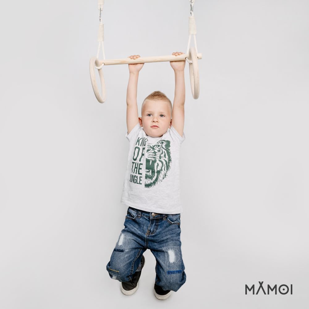 Thumbnail 3 de MAMOI Anelli ginnastica in legno per bambini 50kg