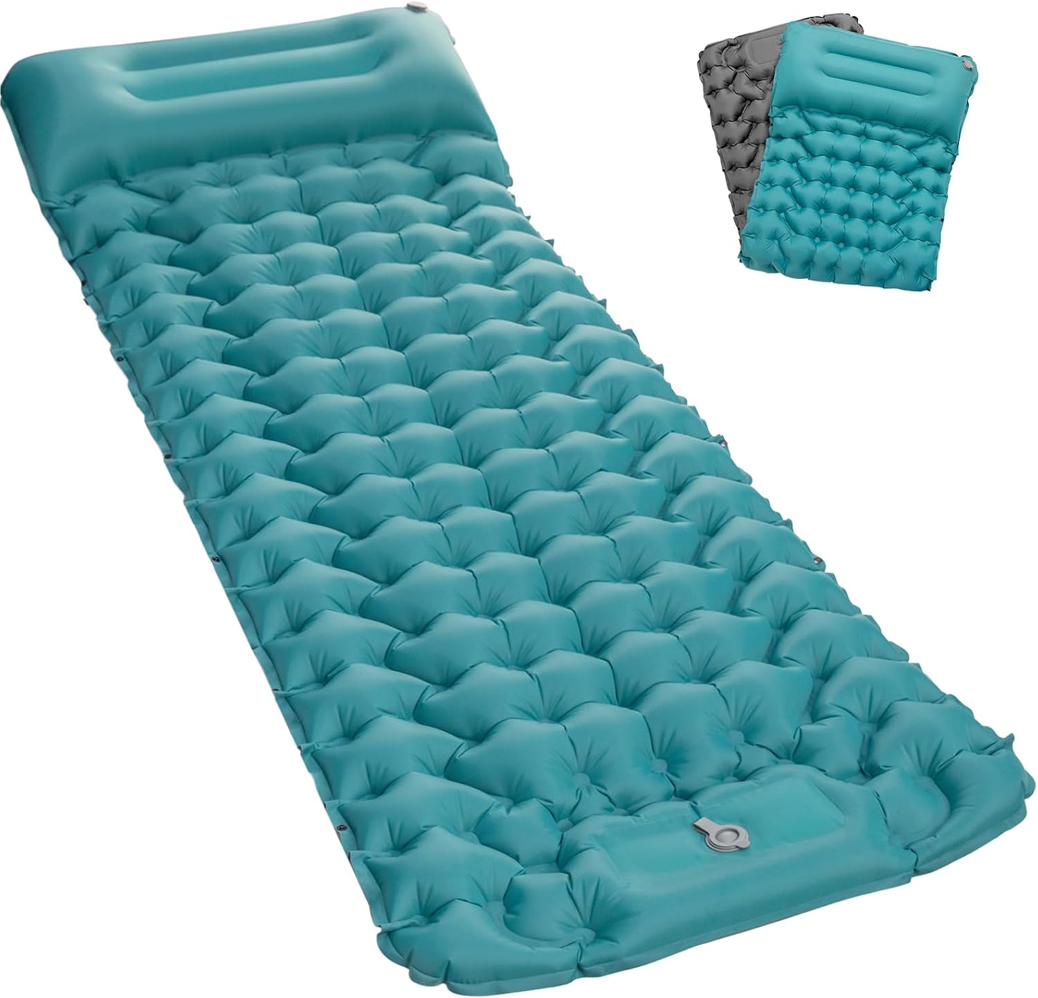 Detalle de Satisure Camping Isomatte wasserdicht mit 50 Sekunden Pumpe