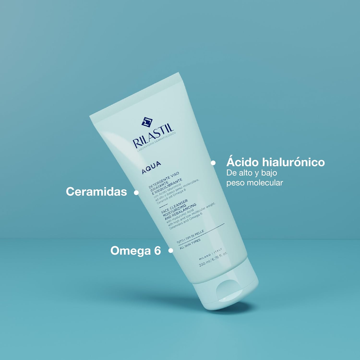 Detalle 2 de Rilastil Aqua Leichte Creme 50 ml